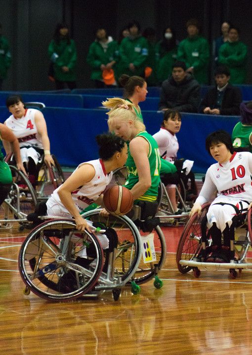 国際親善女子車椅子バスケットボール大会　日豪三位決定戦5
