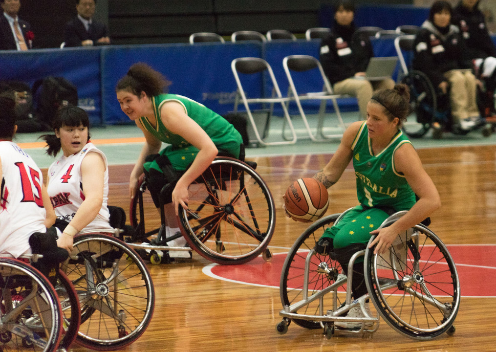 国際親善女子車椅子バスケットボール大会　日豪三位決定戦6