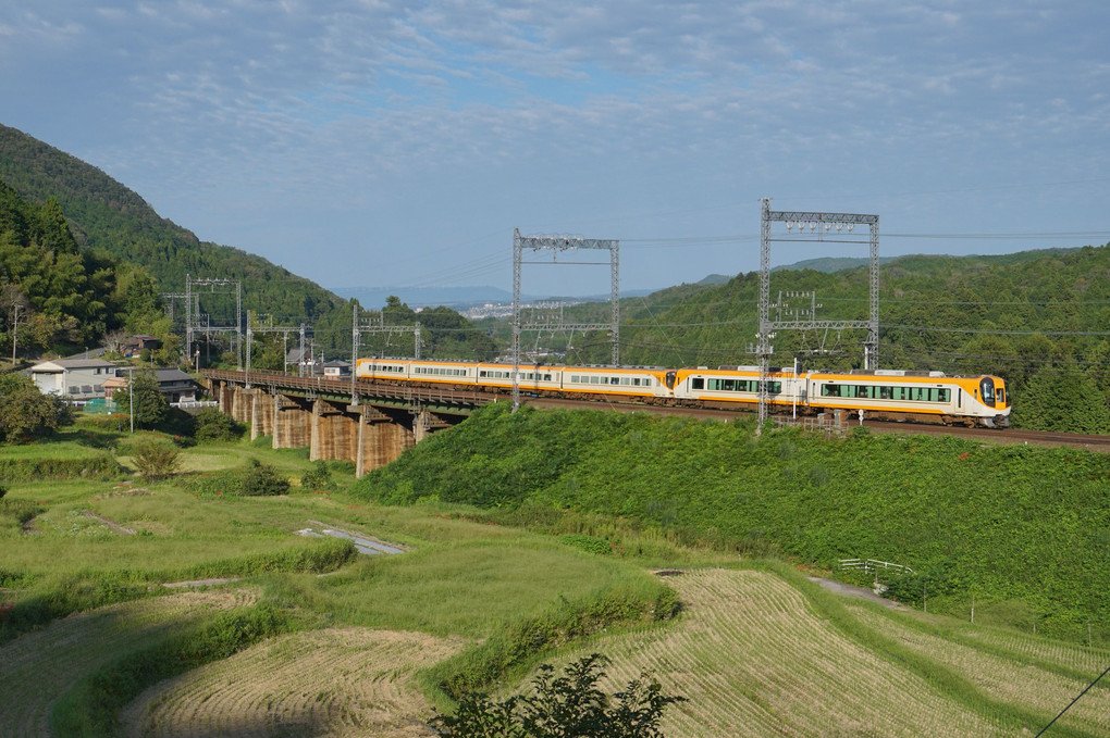 棚田・稲刈り後