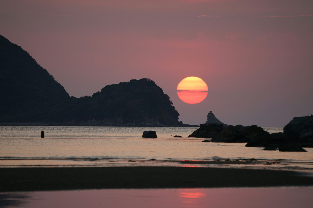 久しぶりの西広海岸