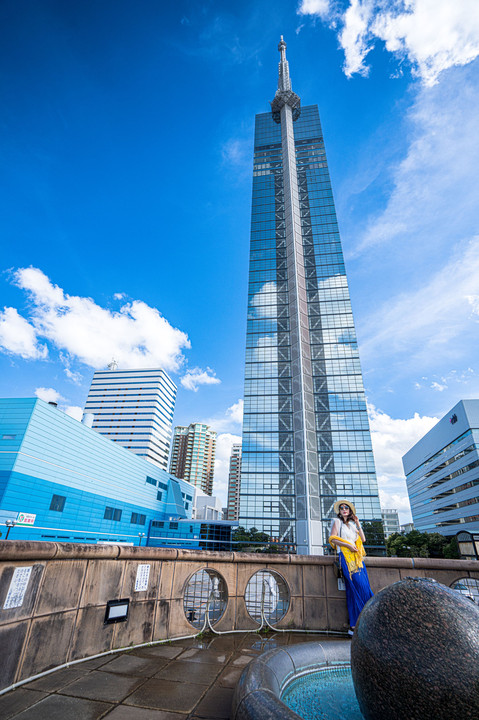 福岡タワー青空