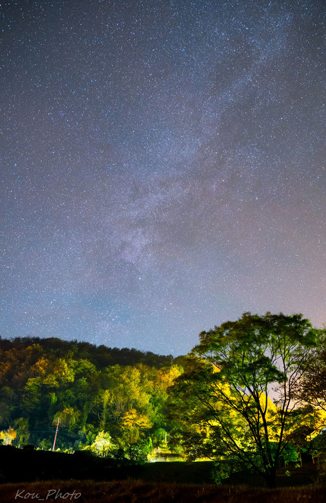 久々に見た星空