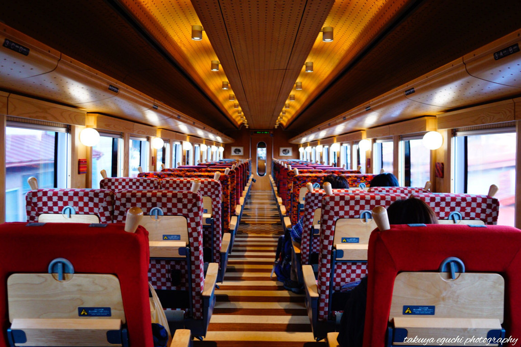富士急行列車。