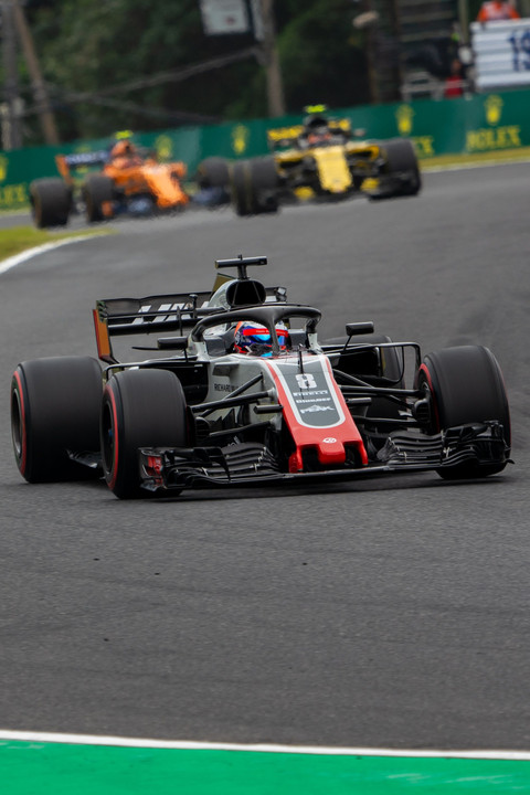 F1 Japanese GP 2018 Haas