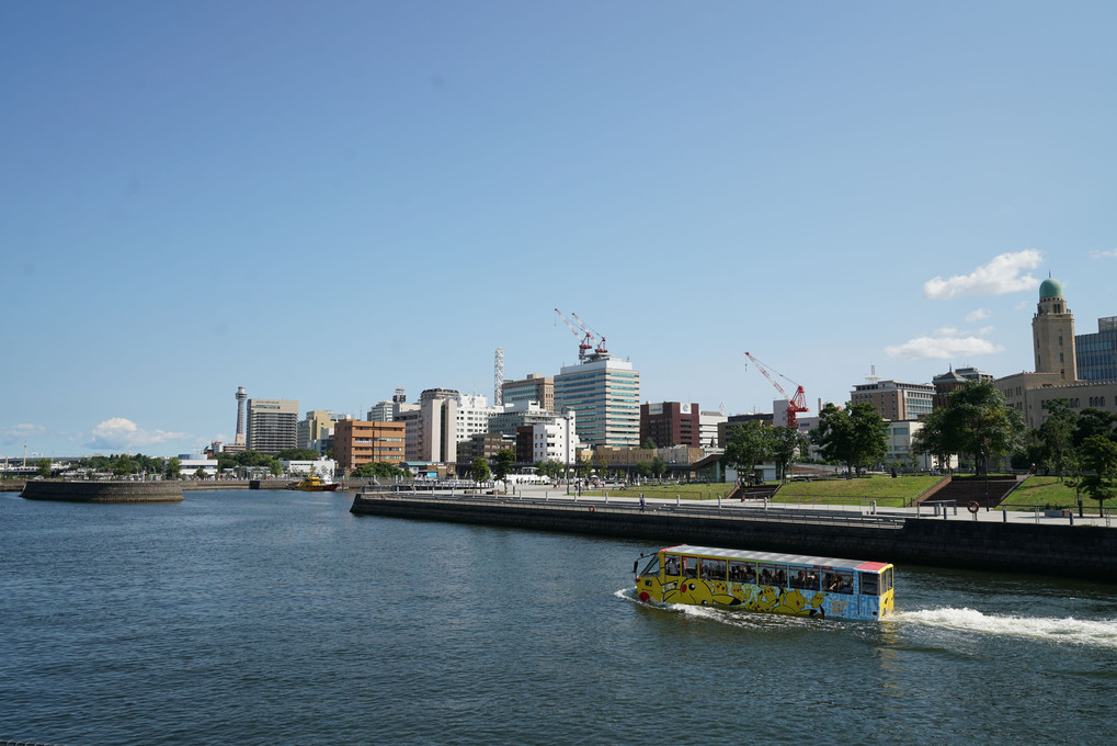 真夏の横浜を感じて