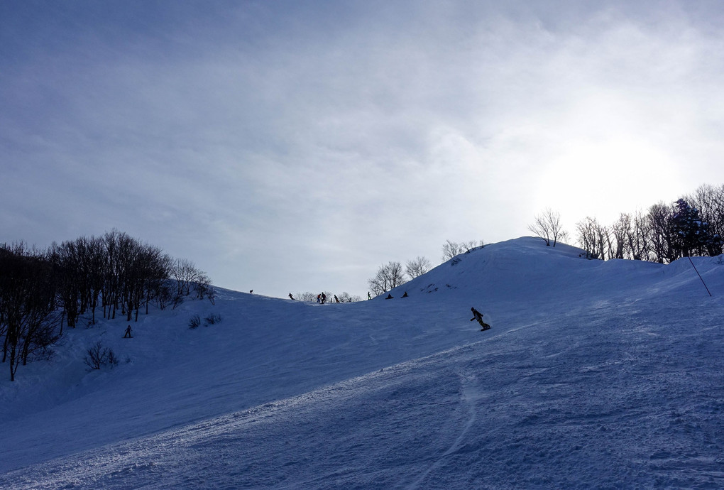 早春のスキー