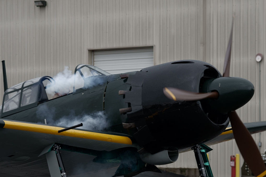 A6M5 飛行整備とエンジン始動