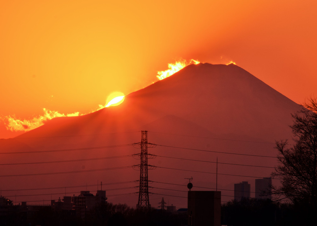 富士の夕暮れ！３景