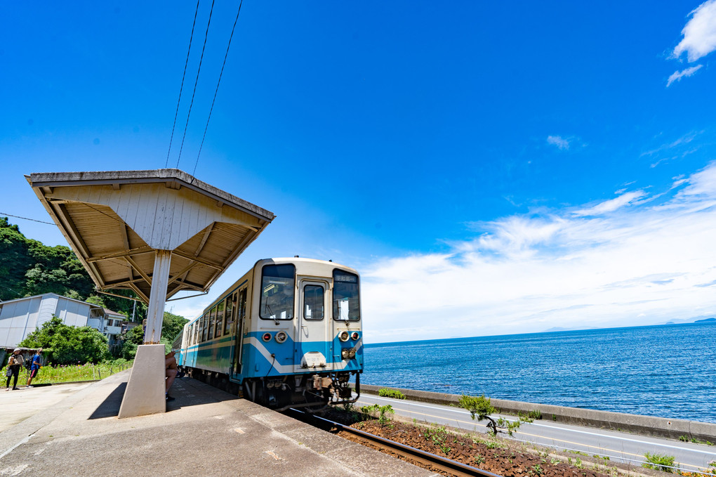 Station in Blue Part 2 雲との調和