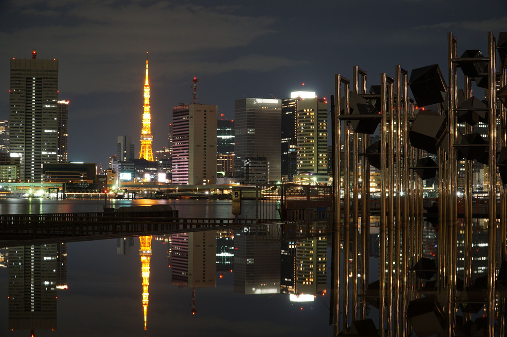 晴海からの東京タワー