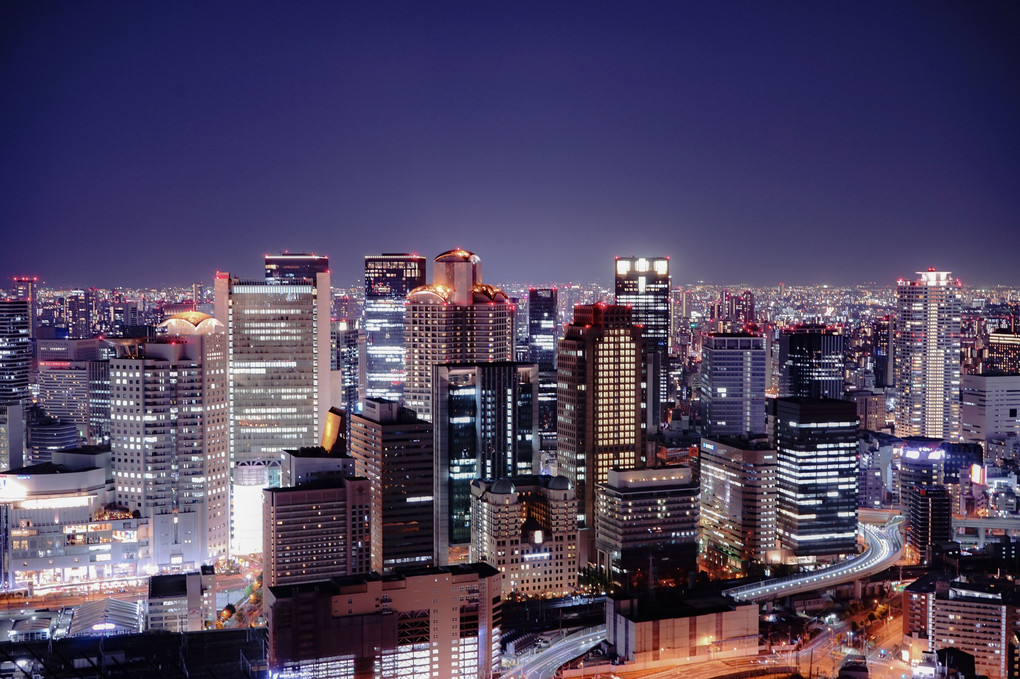 大阪の夜景