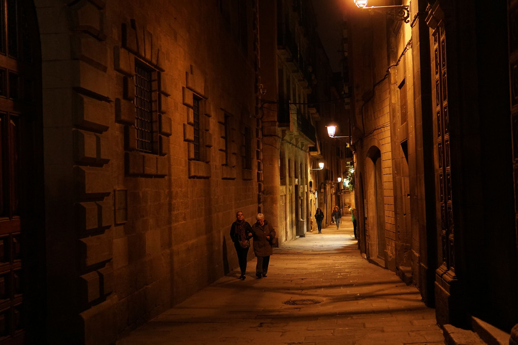 バルセロナの夜