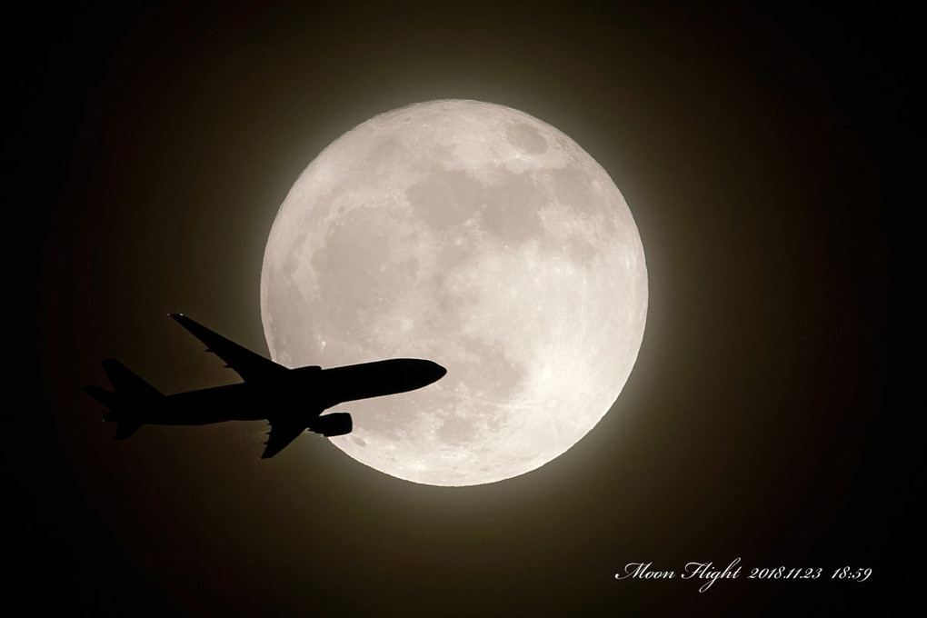 満月 Moon Flight