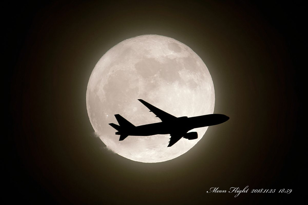 満月 Moon Flight