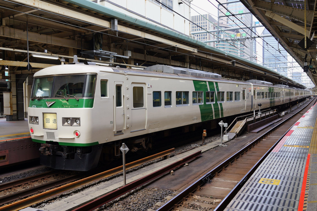 国鉄型特急185系電車 in 東京駅