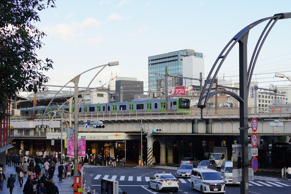 上野駅のガード