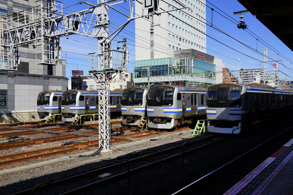 横須賀線、総武快速線、E217系