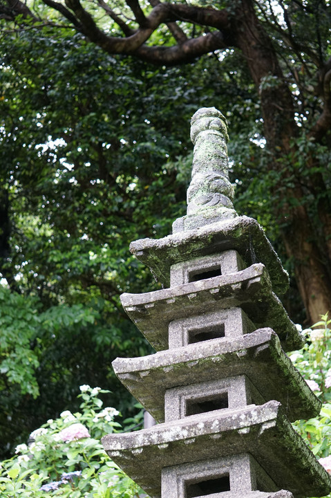 鎌倉長谷寺のオブジェ
