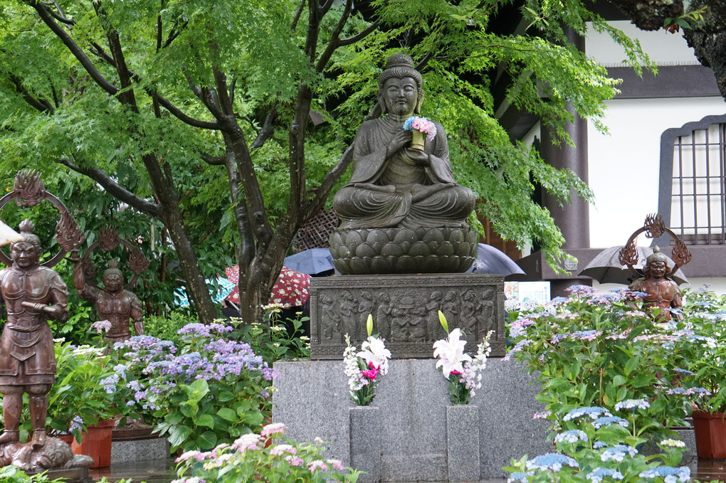 鎌倉長谷寺のオブジェ
