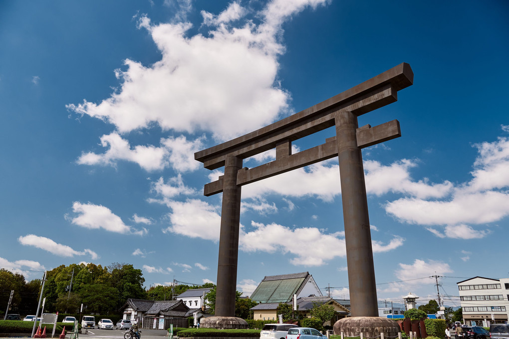 大きな鳥居