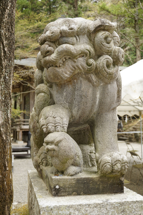 春の宝登山神社