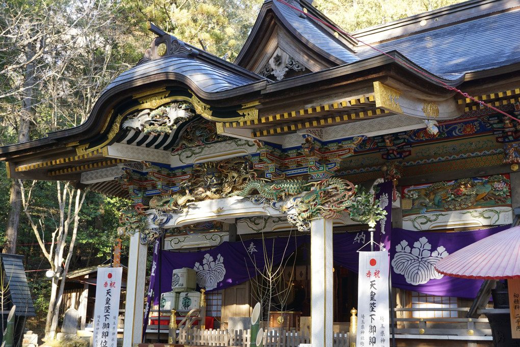 長瀞・宝登山神社に初詣に行ってきました