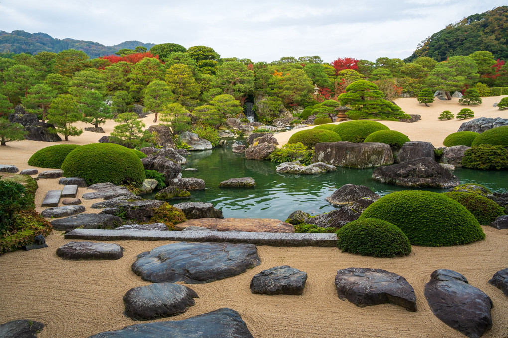 秋の日本庭園