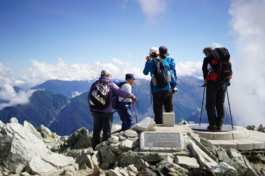 富山が誇る立山のすばらしい景色だぞ