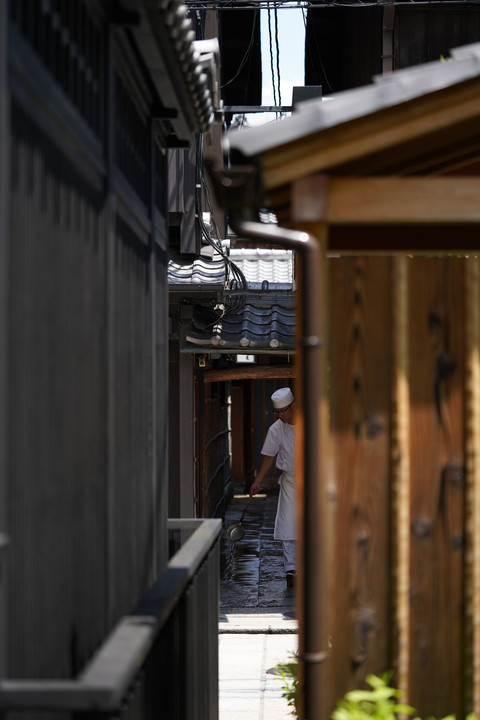 京都　祇園四条、先斗町など