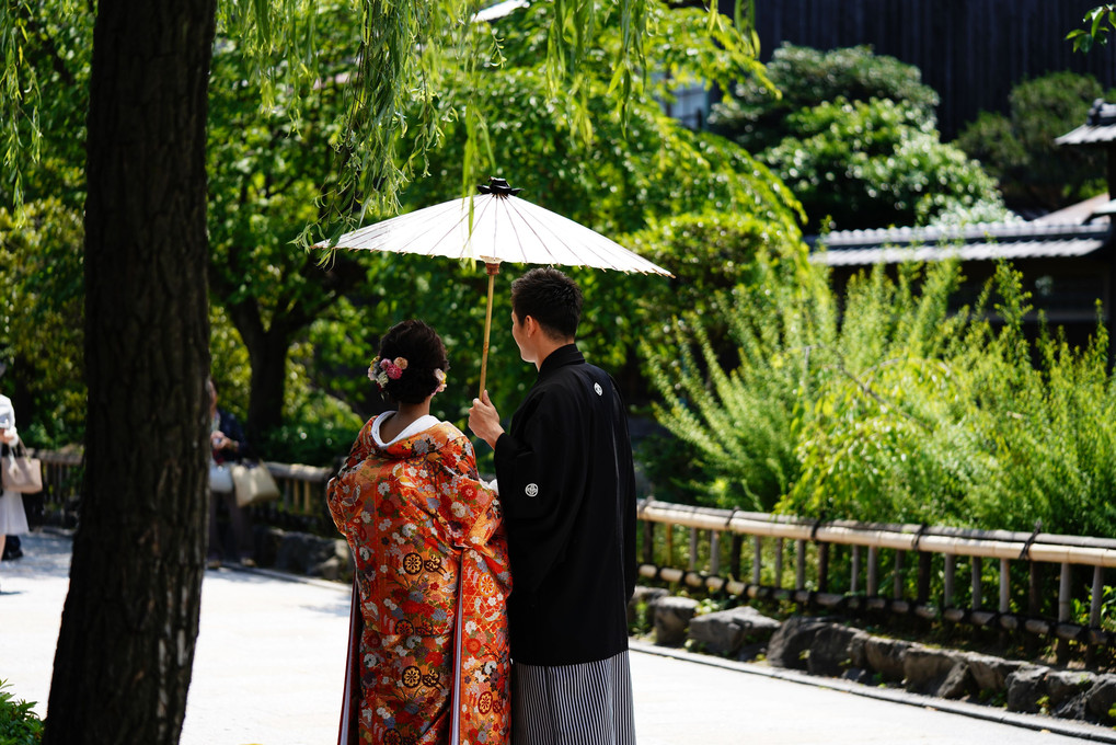 京都　祇園四条、先斗町など