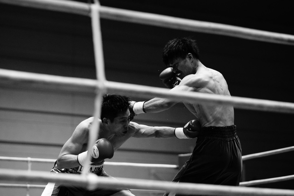 ボクシング　湯川vs岡島　２