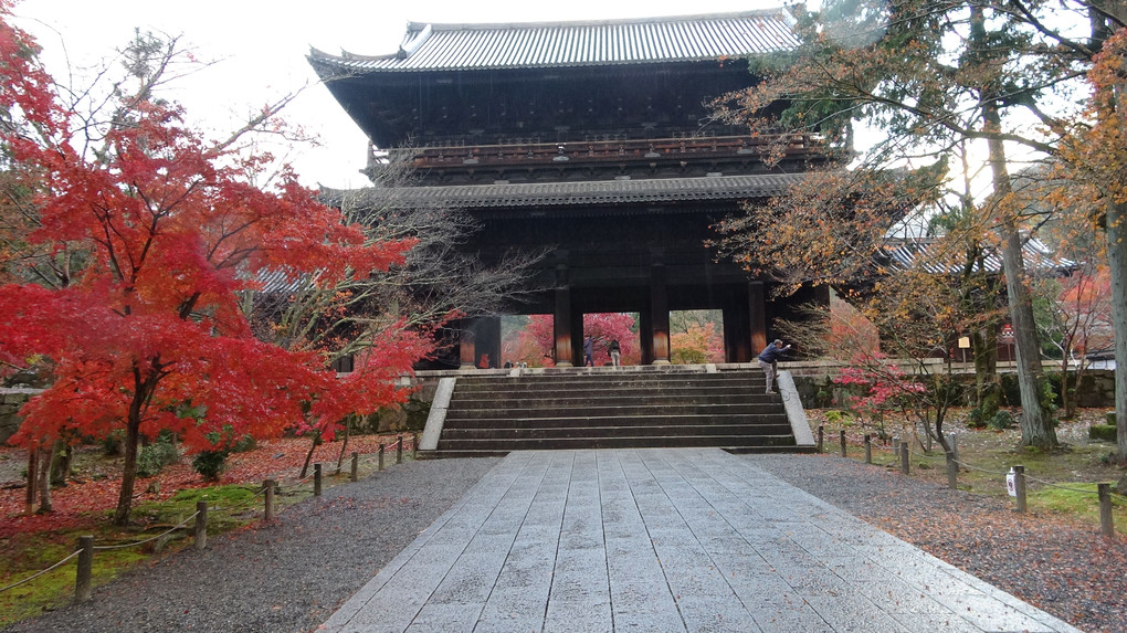紅葉の南禅寺