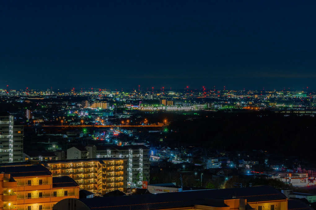 三好ヶ丘緑地からの夜景