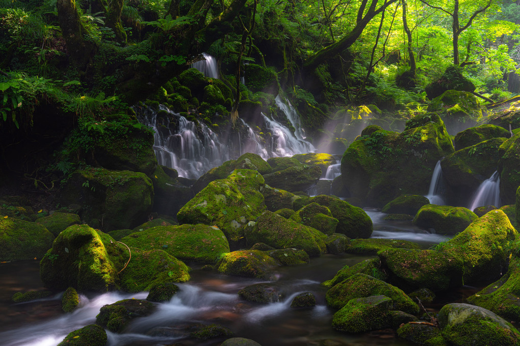 夏　元滝伏流水