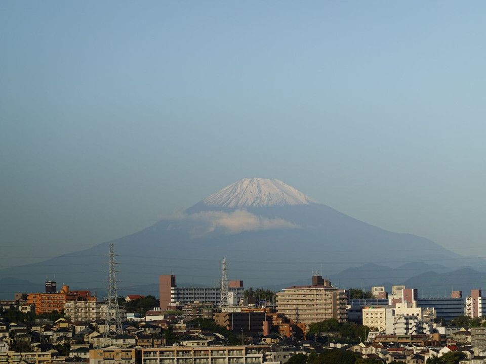 富士山 初雪