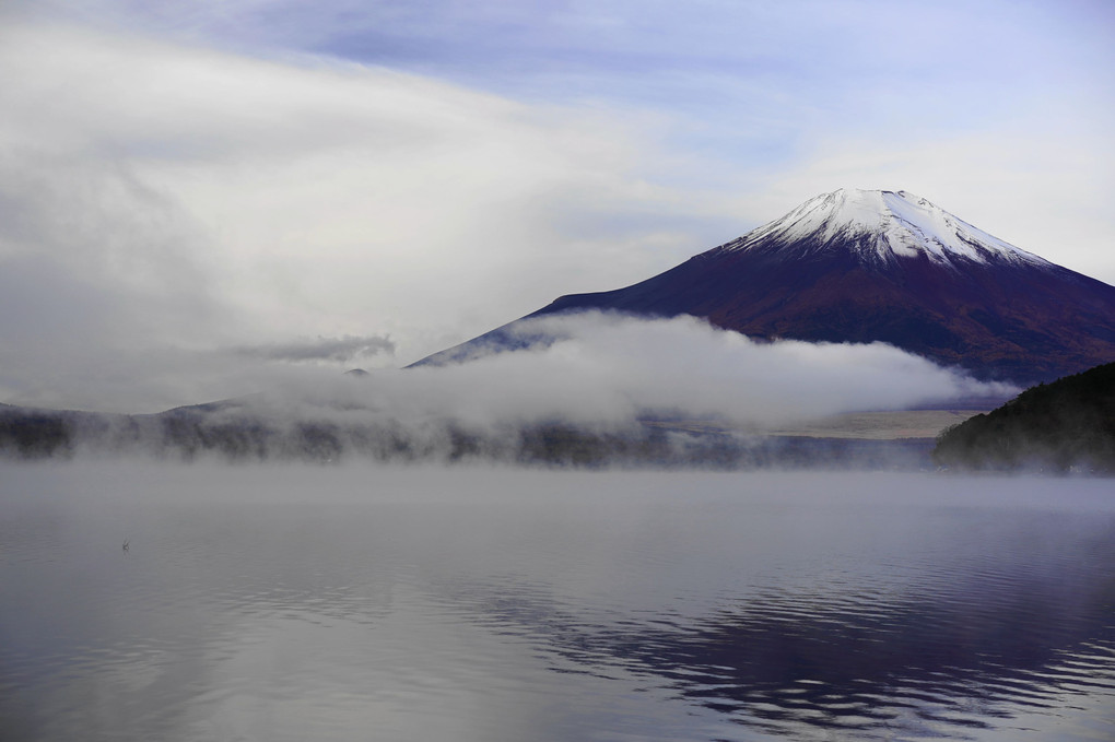 山中湖の朝