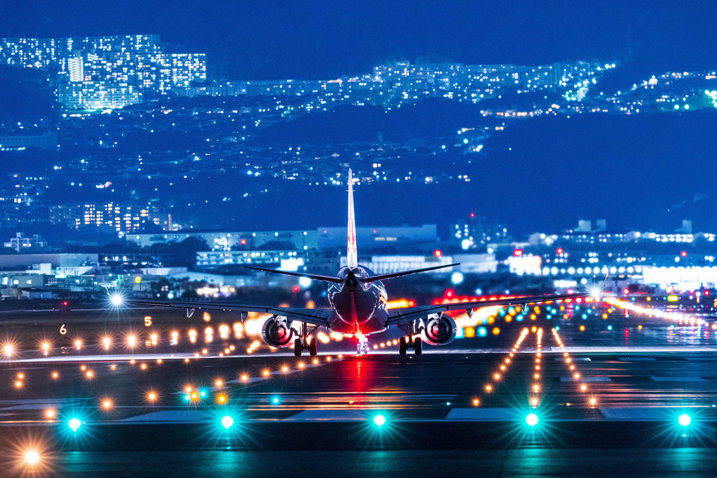 伊丹空港 遠征写真（千里川土手）