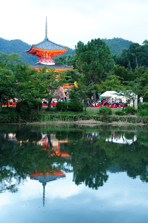 大覚寺　中秋の名月