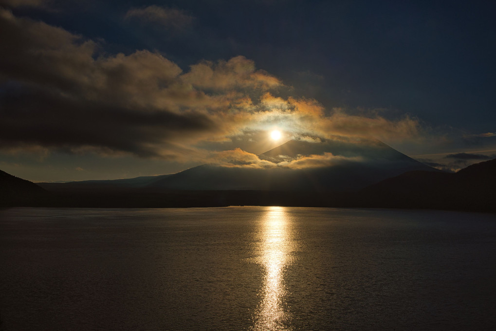 １月の富士山