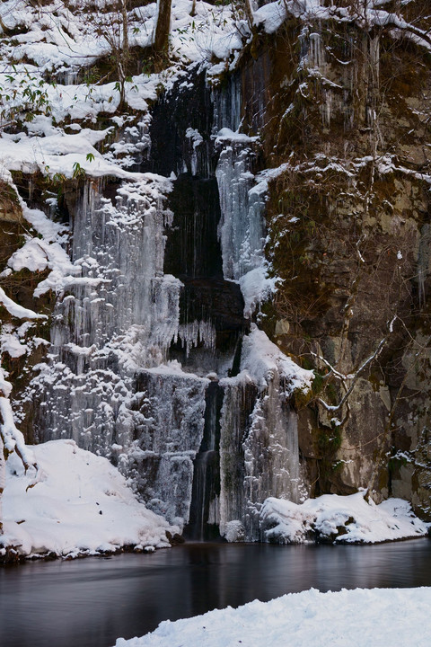 奥入瀬の氷瀑