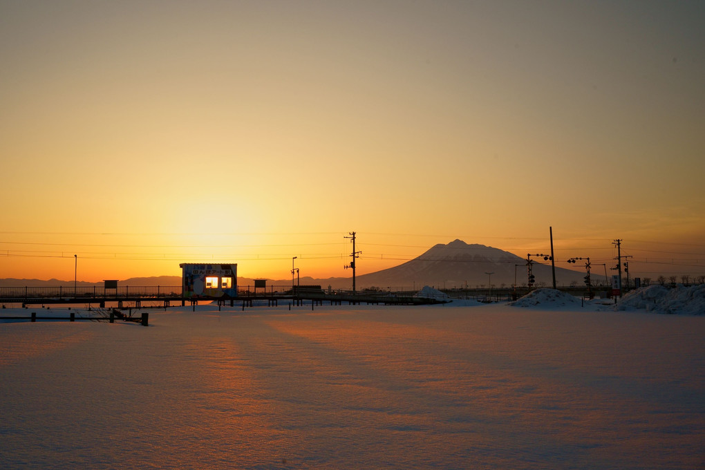 田んぼアート駅