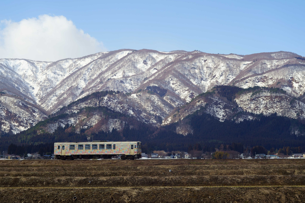 残雪もわずか