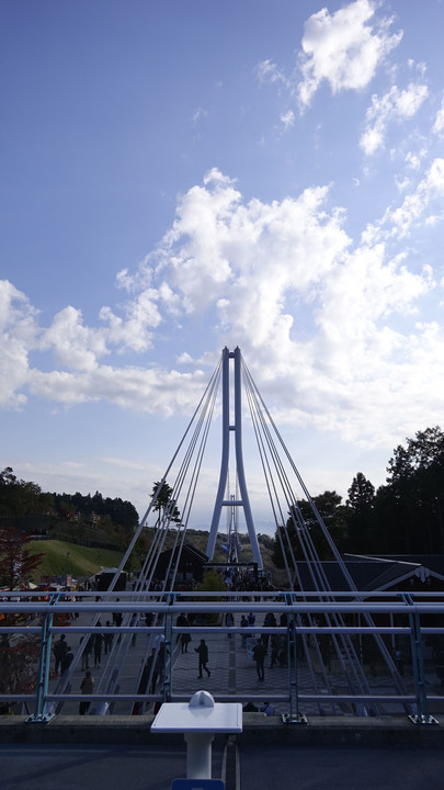 日本一長い三島の吊り橋に行きましたぁー。