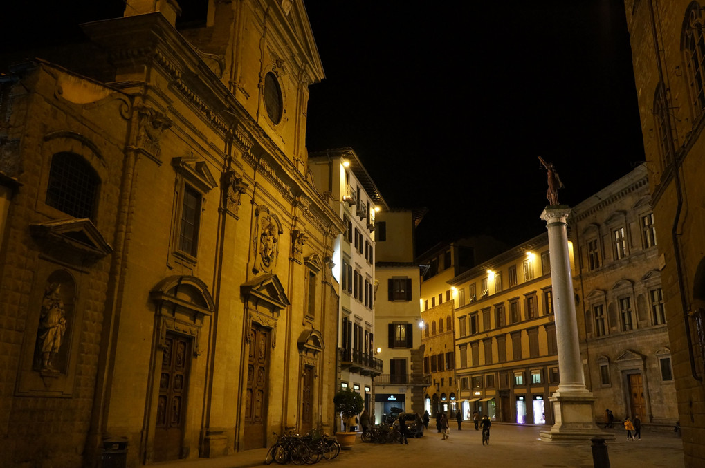 夜のフィレンツェ