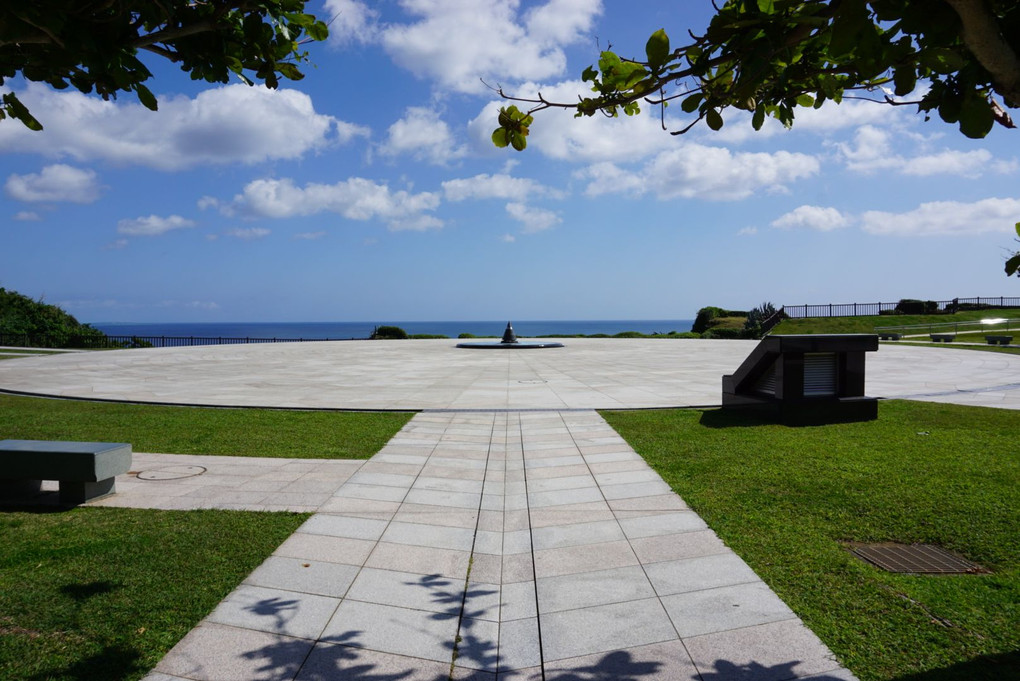 伯父が眠る沖縄平和記念公園