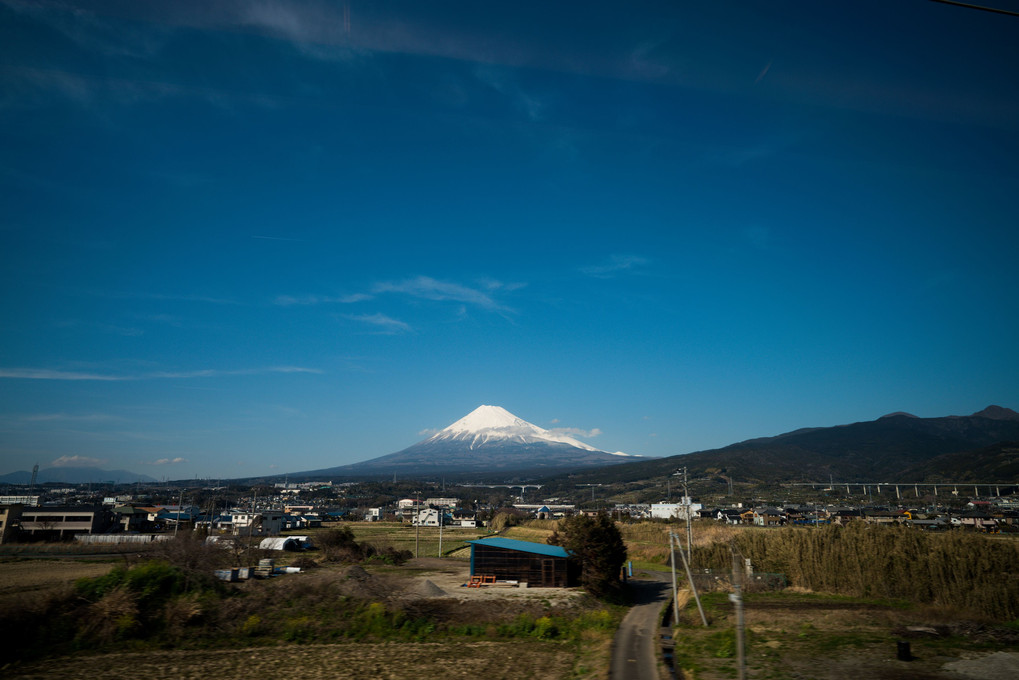 車窓から富士