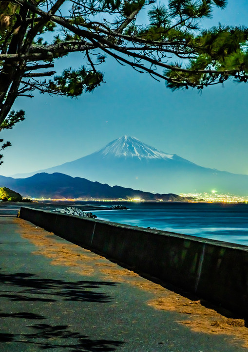 三保ノ松原からの富士