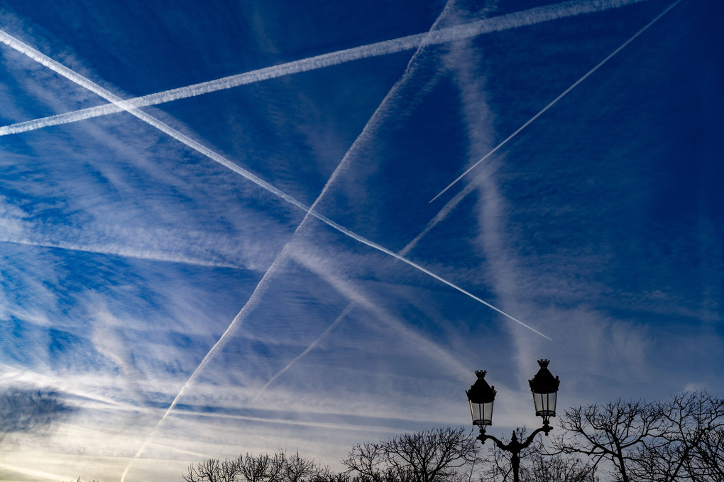 パリの朝空