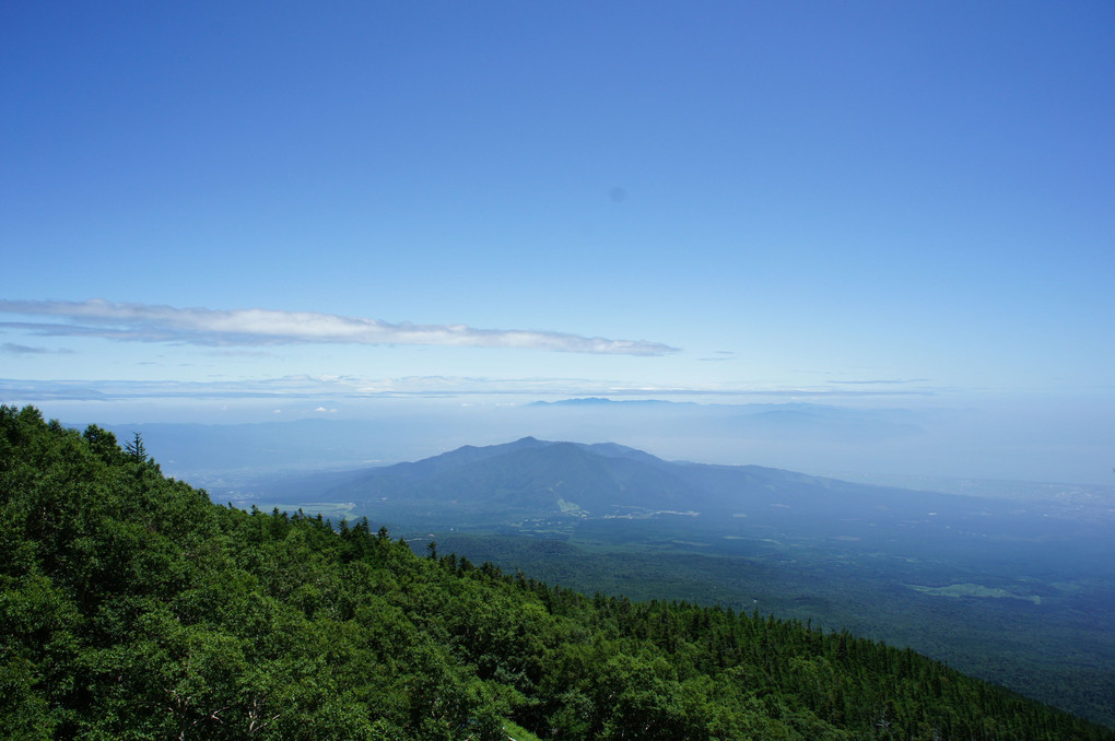 2011年7月の富士山からの風景