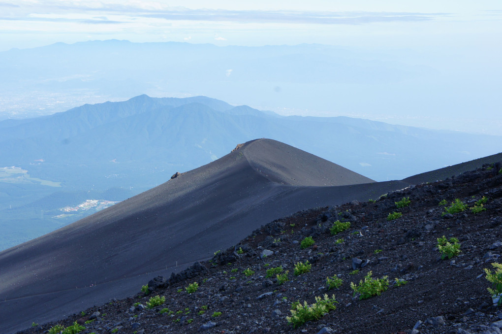 2011年7月の富士山からの風景